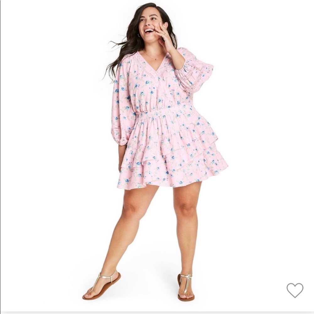 Loveshackfancy Target Esme Ruffle Mini Dress 3X
